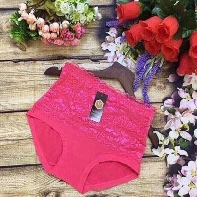 Combo 10 quần lót ren cạp cao chất coton cao cấp