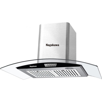 Máy Hút Mùi Than Hoạt Tính Cỡ Lớn Nagakawa NAG1857-70Cm - Bộ Lọc 5 Lớp Inox - Hàng Chính Hãng