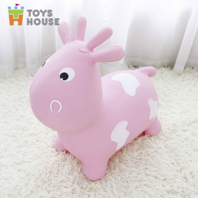 Thú nhún trẻ em cao cấp Toyshouse PA1012 - Tiêu chuẩn Xuất khẩu Mỹ (ASTM) và Châu Âu (EN71)- Đồ chơi vận động cho bé từ 8 tháng