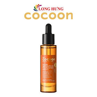 Tinh chất nghệ Hưng Yên Cocoon x2.2 với 22% vitamin C làm sáng da và mờ vết thâm (30ml) - Hàng chính hãng