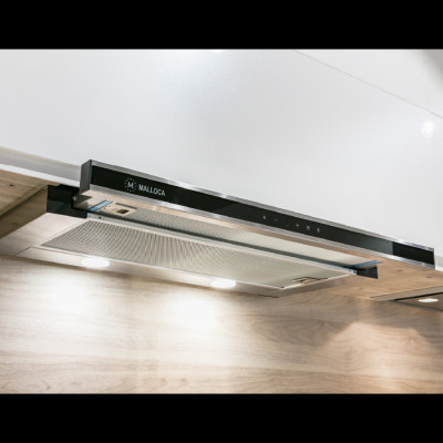 Máy Hút Mùi Âm Tủ Malloca K1506 TC / K1507 TC - Công Suất Hút 500 m3 - Hàng Chính Hãng