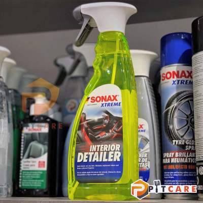 CHAI XỊT CHĂM SÓC NHỰA, DA, NỈ - NỘI THẤT ĐA NĂNG CÓ MÙI THƠM DỂ CHỊU SONAX XTREME INTERIOR DETAILER 220400 750ML