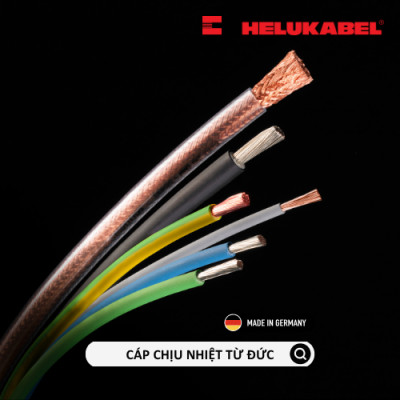 Dây cáp lõi đơn HELUKABEL H05V-K | Hộp 100m