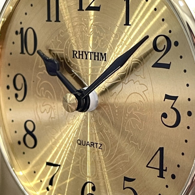 Đồng hồ để bàn Nhật Bản Rhythm 4SG888WR18 Kt 10.8 x 17.5 x 10.8cm, 380g Vỏ nhựa. Dùng Pin.