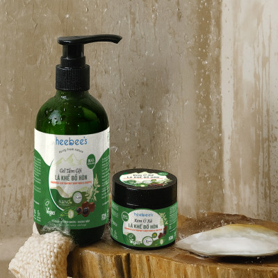 Kem Ủ Xả Lá Khế Bồ Hòn Heebee