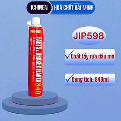 Chất tẩy rửa dầu mỡ JIP598 840ML - Hàng chính hãng ICHINEN Nhật Bản