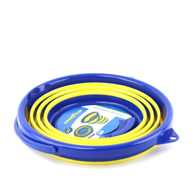 Xô Đựng Gấp Gọn GOODYEAR GY-2228 Dung Tích 10L Đa Năng Có Móc Treo Tiện Dụng Chất Liệu Siêu Bền - Nhập Khẩu Chính Hãng