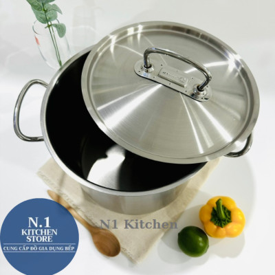 Nồi inox cao cấp Korkmaz Proline 9 lít thân cao - A1166 - Hàng Chính Hãng