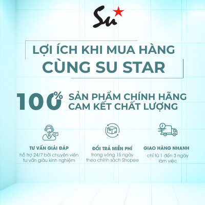 Combo Xịt khử khuẩn bệ ngồi bồn cầu Su Star, loại bỏ 99.999% vi khuẩn trong 10 giây 50ml