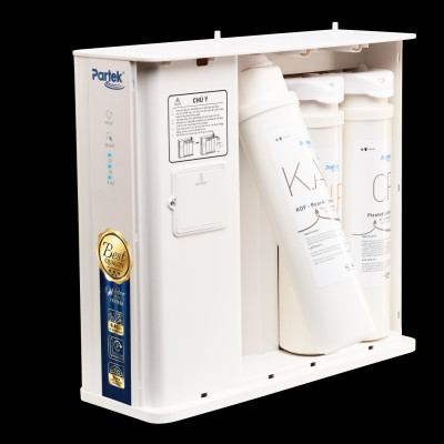 Máy lọc nước uống chính hãng Partek P3385-USF màng sợi rỗng cùng vật liệu KDF và than hoạt tính cao cấp