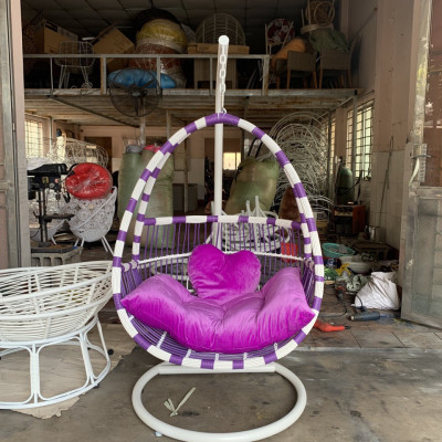 Xích đu hình tổ chim Juno Sofa sang trọng, hiện đại, đa sắc màu 