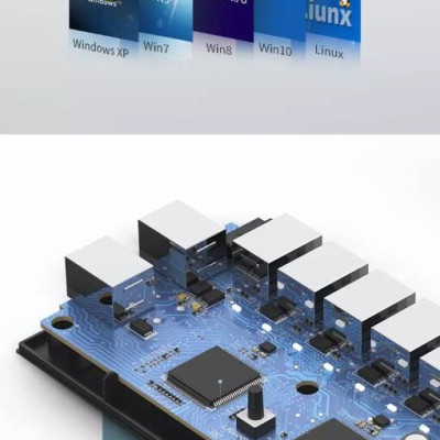 Ugreen UG60102CM229TK màu Đen Bộ chuyển mạch KVM 1 bộ chuột phím điều khiển đồng bộ 8 máy tính - HÀNG CHÍNH HÃNG