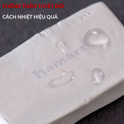 Keo Đất Sét Xi Măng Dẻo Bịt Tường 160gr Vá Trám Lỗ Điều Hoà Chống Thấm Cách Nhiệt Sửa Chữa Nhà Cửa Hamart