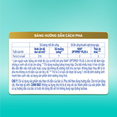 Sữa bột Nestlé NAN OPTIPRO PLUS 4 1500g/lon với 5HMO Giúp tiêu hóa tốt
