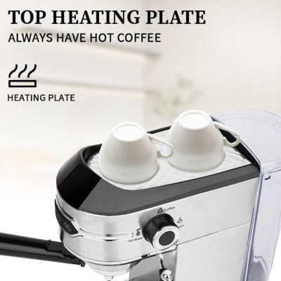 Máy pha cà phê Espresso DSP KA3065 Công suất đầu vào 1450(W)-Hàng chính hãng