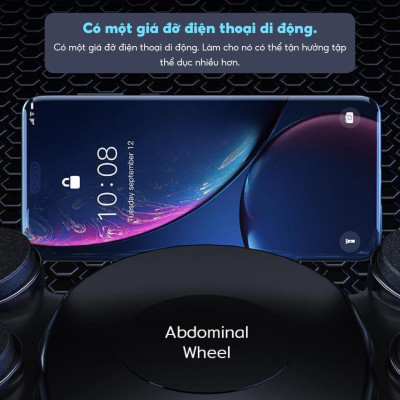 Con Lăn 4 Bánh RW099 - RW100 Tập Bụng Trợ Lực Thế Hệ Mới - Khuỷu Tay - Plank Tại Nhà