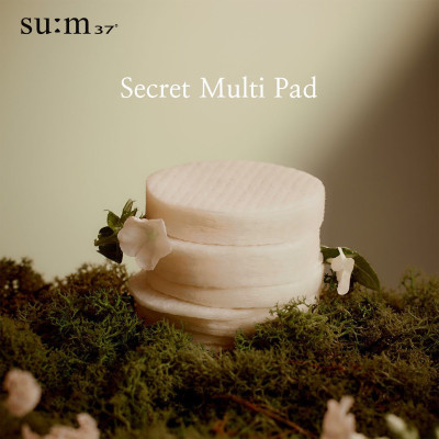 Bông cotton dưỡng da “đa nhiệm” Su:m37 Secret Multi Pad 70 miếng