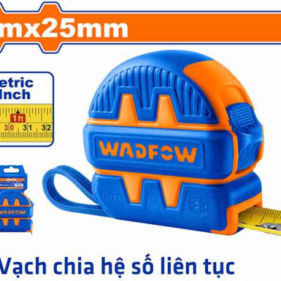 THƯỚC KÉO THÉP NỀN VÀNG 3X16MM WMT4310 WADFOW - HÀNG CHÍNH HÃNG