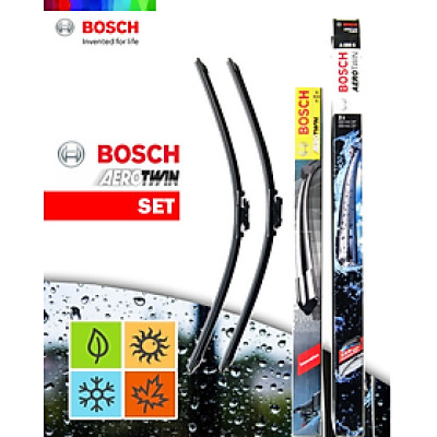 BỘ GẠT MƯA BOSCH AEROTWIN EURO SET VOLKSWAGEN SCIROCCO (-2017) - 19X24 (7215V)