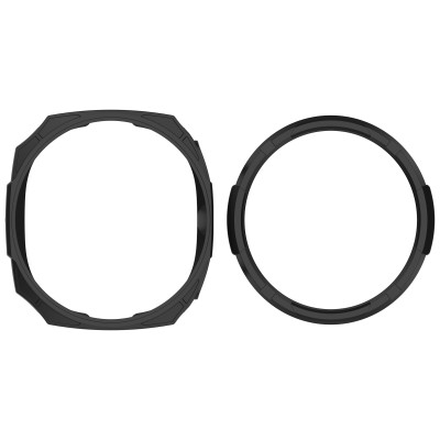 Ốp Case Armor tích hợp viền bezel bảo vệ cho Samsung Galaxy Watch8 Classic 46mm - Hàng Chính Hãng