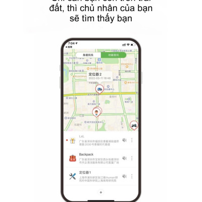Định vị GPS Sothing FindmyTag, định vị theo dõi, chống mất đồ hành lý như xe máy, người già, trẻ nhỏ- Hàng chính hãng
