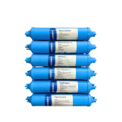 [Combo] Bộ 6 Lõi Lọc chức năng SANAKY - Hàng chính hãng - Cung cấp khoáng chất