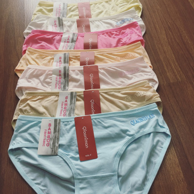 combo 10 chiếc quần lót cotton trơn co dãn tốt fom từ 45-60kg