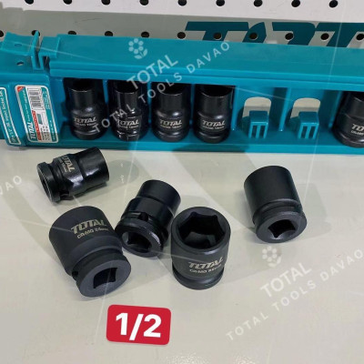 BỘ 10 ĐẦU TUÝP IMPACT DR 1/2 INCH TOTAL THISTD12101 - HÀNG CHÍNH HÃNG