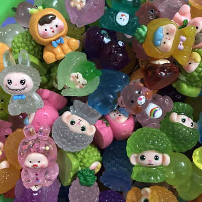 Combo 10 Túi Mù Size To, Túi Mù Tự Xé, Kẹo Dạ Quang, Đục, Kim Tuyến, Mẫu Ngẫu Nhiên