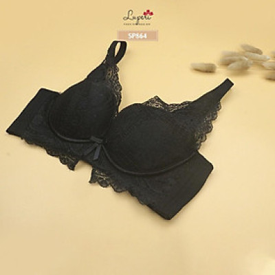 Áo Lót Nâng Ngực Nữ Không Gọng Cao Cấp LUPERI LU3AL864 Siêu Nâng Quả Đắp Ren Phù Hợp Cho Nàng Ngực Nhỏ Và Vừa