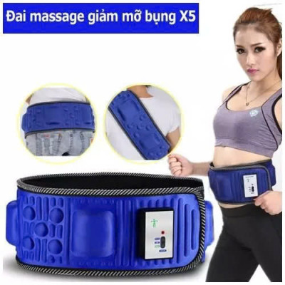 Máy Massage Bụng X5 - Đánh Tan mo Nhanh Chóng, Dùng Tại Nhà