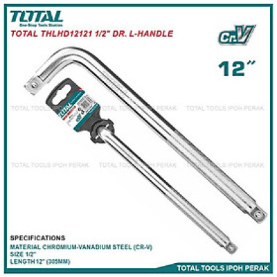 CẦN SIẾT TAY CẦM L 1/2" 300MM TOTAL THLHD12121 - HÀNG CHÍNH HÃNG