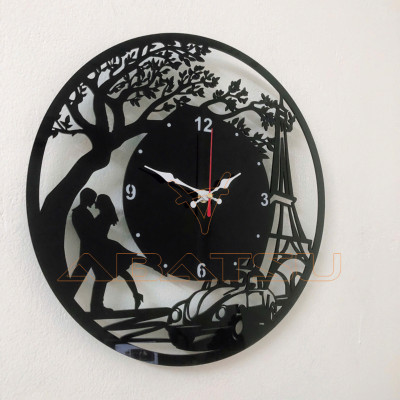 "Biểu Tượng Tình Yêu Paris – Chiếc Đồng Hồ Abatsu Khiến Không Gian Của Bạn Thêm Đẳng Cấp!"