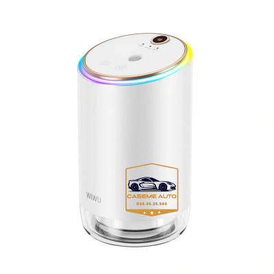Máy Khuếch Tán Tinh Dầu Ô Tô Wi WU Starry Ambient Aroma Diffuser AR003 – Sang Trọng, Có Đèn LED, Pin 500mAh - Hàng Chính Hãng