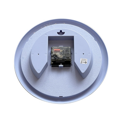 Đồng hồ Rhythm CMG621NR04- Kt 26.2 x 4.0cm, 320g, Vỏ nhựa. Dùng Pin.