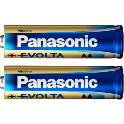 Vỉ Pin kiềm Panasonic Alkaline Evolta AA LR6EG/2B-V (2 viên/10 viên) - Hàng chính hãng