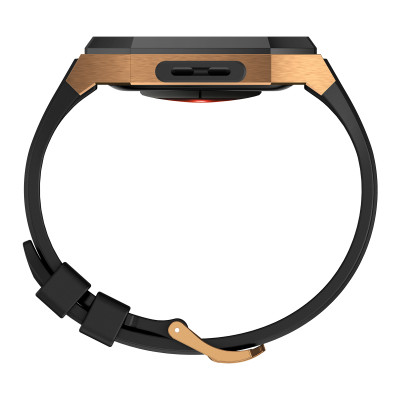Ốp Case Vỏ Thép Không Gỉ bảo vệ tích hợp dây đeo Fluororubber cho Apple Watch Series 4/5/6/7/8/9/SE1,2 Size 44mm/45mm - Hàng Chính Hãng