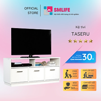 Kệ để tivi phòng khách thiết kế đẹp SMLIFE Taseru
