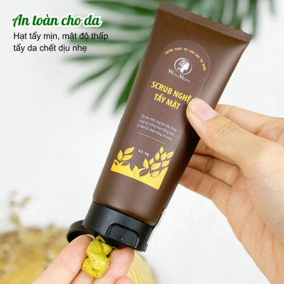 Bộ tái tạo và phục hồi da Wonmom ( 1 Scrub nghệ tẩy mặt + 1 Mặt nạ nghệ )