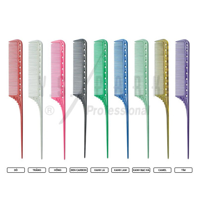 Lược chải hóa chất Nhật Bản YS PARK đuôi nhọn chịu nhiệt cao cấp YS-101 hàng chính hãng