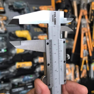 THƯỚC KẸP CƠ 150mm TOLSEN 35049 - HÀNG CHÍNH HÃNG