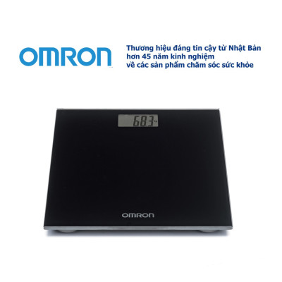 Cân Sức Khoẻ Điện Tử Mặt Kinh Cường Lực Omron HN-289 (Màu xanh hoặc đen - Ngẫu nhiên)