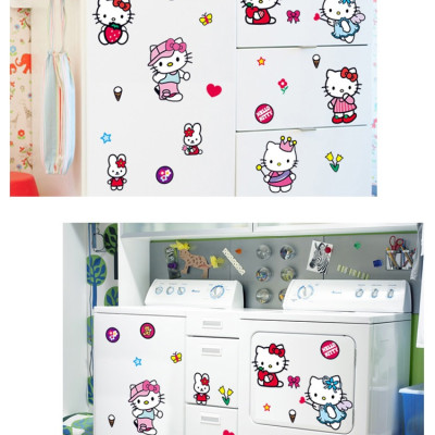 Decal dán tường Mèo kitty 2 AmyShop DB080