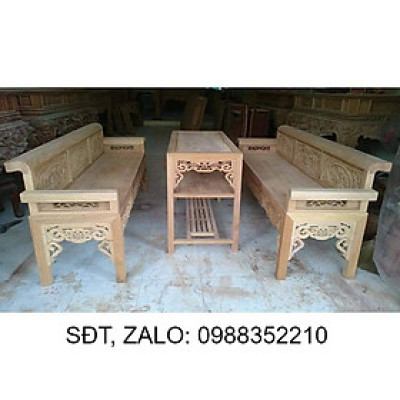 Bộ Bàn Ghế Trường Kỷ Gỗ Gụ