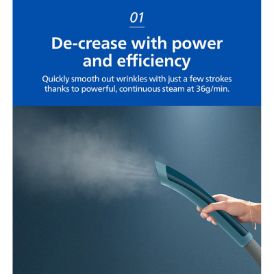 Bàn ủi hơi nước đứng Philips STE1040/20  - Hàng chính hãng