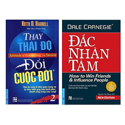 Combo sách : Thay Thái Độ Đổi Cuộc Đời - Tập 2 + Đắc Nhân tâm