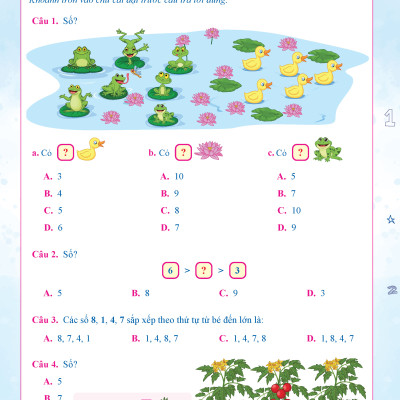 Combo Bài Tập Tuần Toán, Tiếng Việt Lớp 1 - Cánh Diều (Tự Chọn Sách)