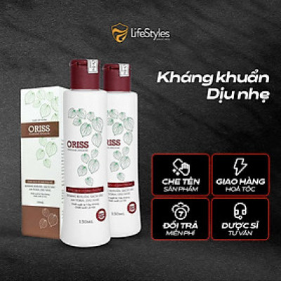 Combo 2 Dung dịch vệ sinh phụ nữ Oriss chiết xuất trầu không 150ml