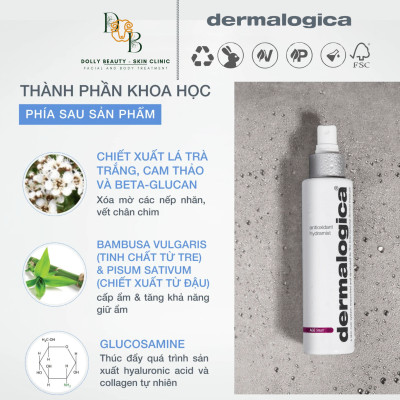 Dung dịch thêm ẩm ANTIOXIDANT HYDRAMIST của Dermalogica - Dolly Beauty