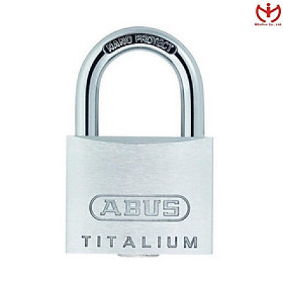 Ổ khóa ABUS 64TI/60 thân TITALIUM rộng 60mm chìa răng cưa - MSOFT